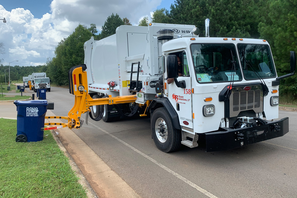 recycling waste disposal trucks